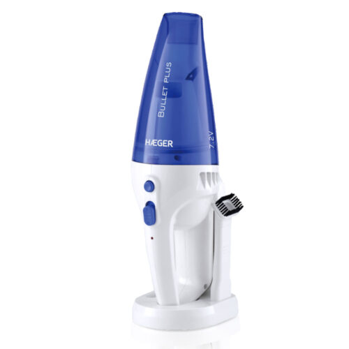 ASPIRADOR MANO HAEGER PV45B BULLET PLUS AZUL 40/WATIOS RECARGABLE